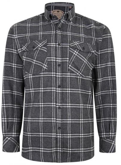 Kam Jeans P682 Flannel Shirt - Camisas - Camisas 2XL-10XL