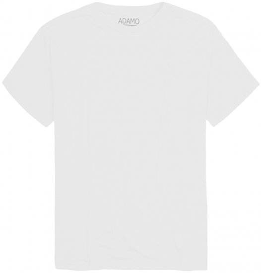 Adamo Kevin Regular fit T-shirt White - Camisetas - Camisetas - 2XL-14XL