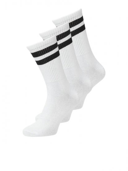 Jack & Jones Travis Calcetines de tenis Blanco pack de 3 - Ropa interior - Ropa interior 2XL-8XL
