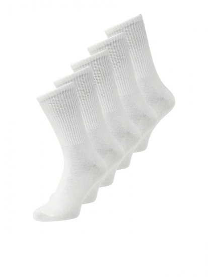 Jack & Jones Basic Calcetines de tenis Blanco pack de 5 - Ropa interior - Ropa interior 2XL-8XL