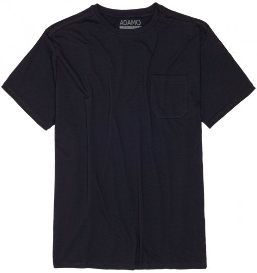 Adamo Kody Regular fit T-shirt with Pocket Navy - Camisetas - Camisetas - 2XL-14XL