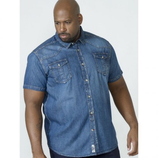 D555 Mike Denim Shirt - Camisas - Camisas 2XL-10XL