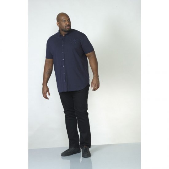 D555 Beaver Couture Jersey Shirt Navy - Camisas - Camisas 2XL-10XL