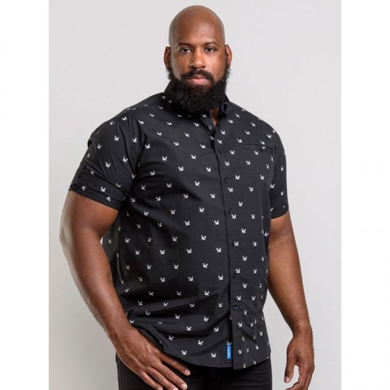 D555 Marley Shirt Black - Camisas - Camisas 2XL-10XL