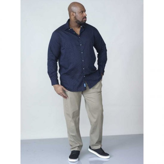D555 Rashard Long Sleeve Printed Shirt - Camisas - Camisas 2XL-10XL