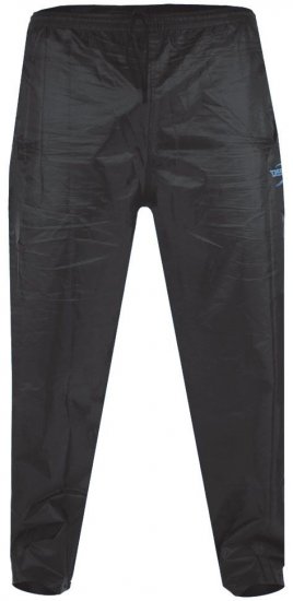D555 Elba "Packaway" Rain Pants Black - Ropa deportiva - Ropa Deportiva 2XL-10XL