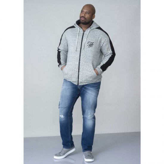 D555 Ronnie Full zip Hoodie - Sudaderas - Sudaderas 2XL-12XL