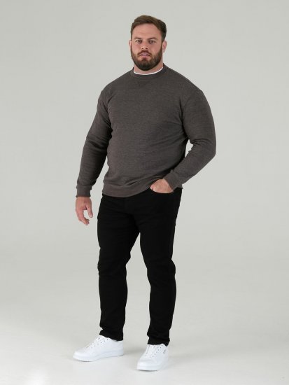 D555 Sweat Sweatshirt Grey - Sudaderas - Sudaderas 2XL-12XL