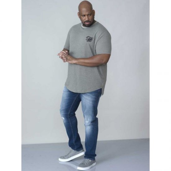 D555 Agler Waffle T-shirt Khaki - Camisetas - Camisetas - 2XL-14XL