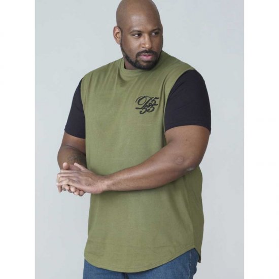 D555 Demarcus Couture T-shirt Khaki - Camisetas - Camisetas - 2XL-14XL