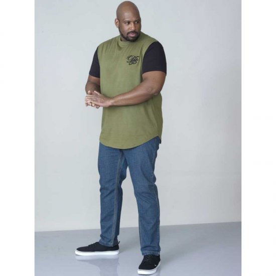 D555 Demarcus Couture T-shirt Khaki - Camisetas - Camisetas - 2XL-14XL