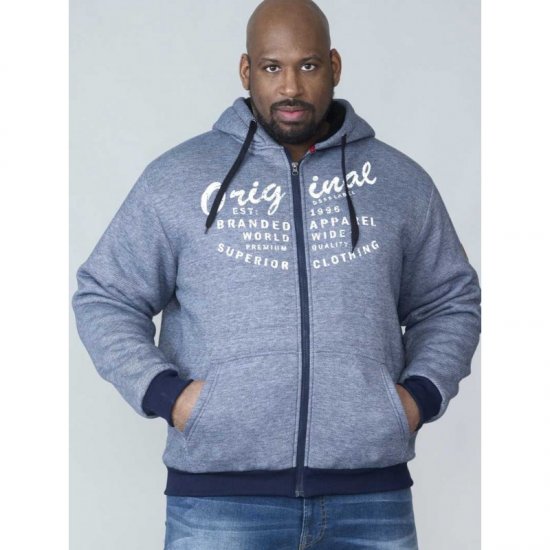 D555 Murdoch Sherpa Lined Hoodie - Sudaderas - Sudaderas 2XL-12XL