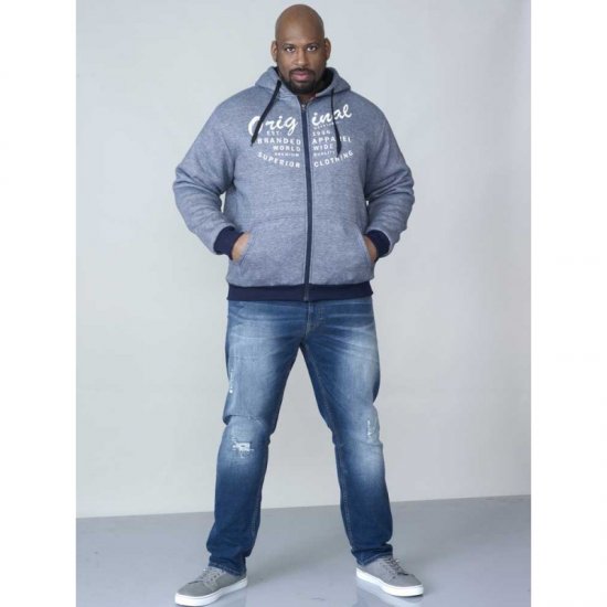 D555 Murdoch Sherpa Lined Hoodie - Sudaderas - Sudaderas 2XL-12XL