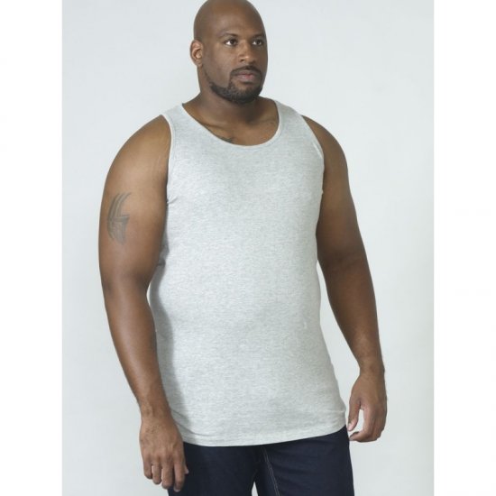 D555 Fabio Tanktop Grey - Camisetas - Camisetas - 2XL-14XL