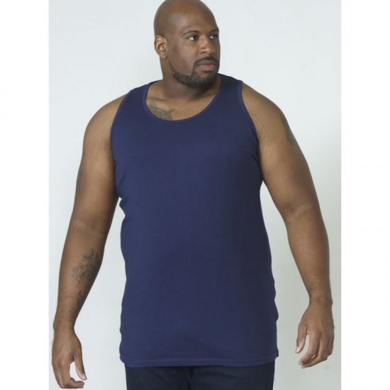 D555 Fabio Tanktop Navy - Camisetas - Camisetas - 2XL-14XL