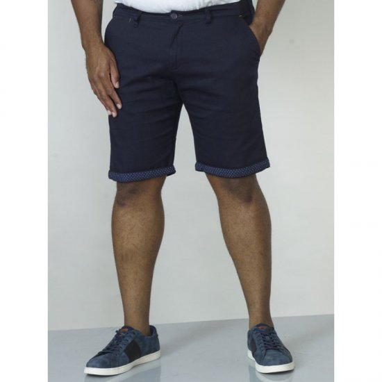 D555 Luke Stretch Shorts Navy - Pantalones cortos - Pantalones cortos W40-W60