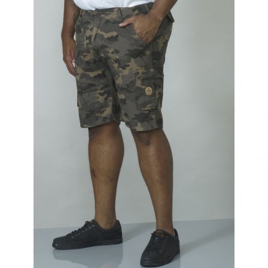 D555 Marty Camo Shorts Green - Pantalones cortos - Pantalones cortos W40-W60