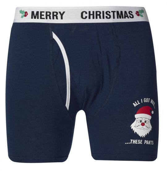 D555 Claus Christmas Boxers 2-pack - Ropa interior - Ropa interior 2XL-8XL