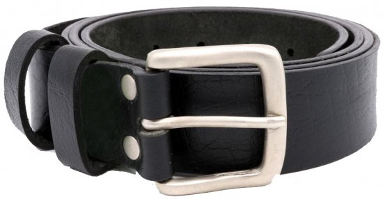 D555 Gavin Hand Crafted Real Leather Belt, 3,7cm - Cinturones - Cinturones W40-W70/2XL-8XL