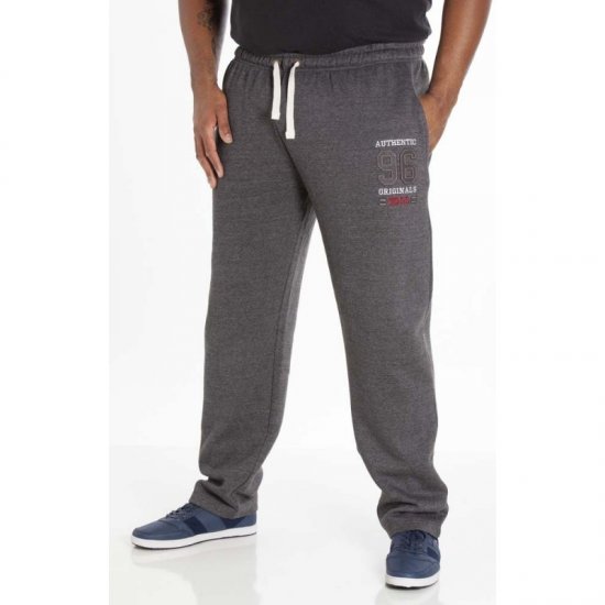 D555 Portland Sweatpants Charcoal - Pantalones y cortos de chándal - Pantalones y Pantalones cortos de chándal - 2XL-12XL