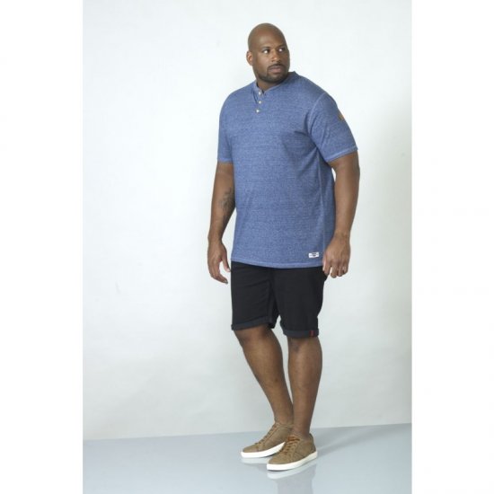 D555 Daniel Grandad T-shirt Denim - Camisetas - Camisetas - 2XL-14XL