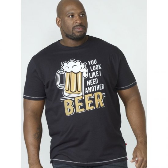 D555 Murray T-shirt Black - Camisetas - Camisetas - 2XL-14XL