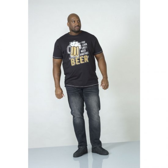 D555 Murray T-shirt Black - Camisetas - Camisetas - 2XL-14XL
