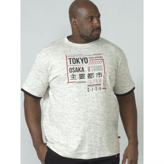 D555 Merlin T-shirt Grey - Camisetas - Camisetas - 2XL-14XL