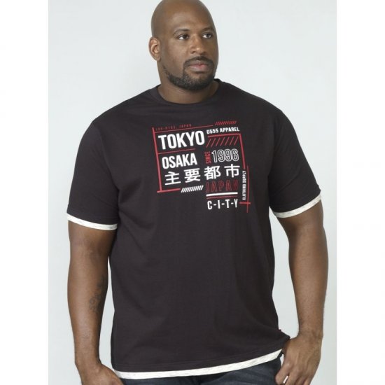 D555 Merlin T-shirt Black - Camisetas - Camisetas - 2XL-14XL