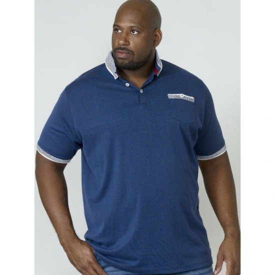 D555 George Polo Navy - Polos - Polos 2XL-8XL