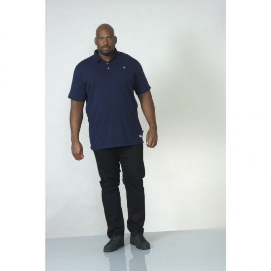 D555 Jerell Polo Navy - Polos - Polos 2XL-8XL