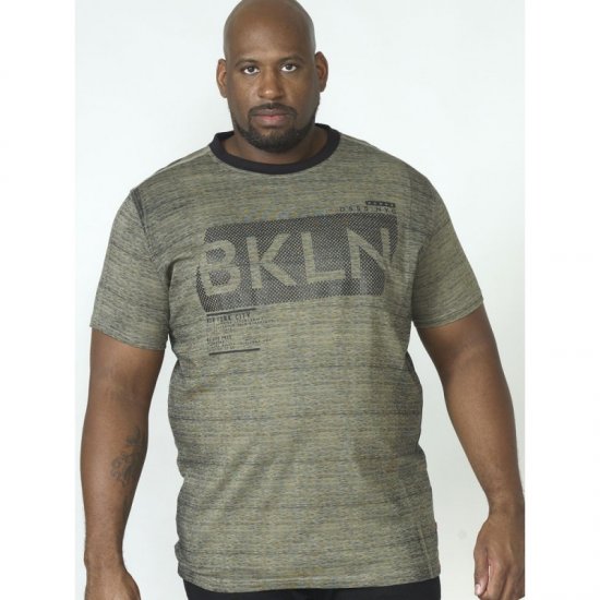 D555 NewYork Brooklyn T-shirt Khaki - Camisetas - Camisetas - 2XL-14XL
