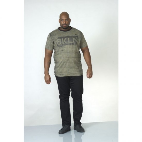 D555 NewYork Brooklyn T-shirt Khaki - Camisetas - Camisetas - 2XL-14XL