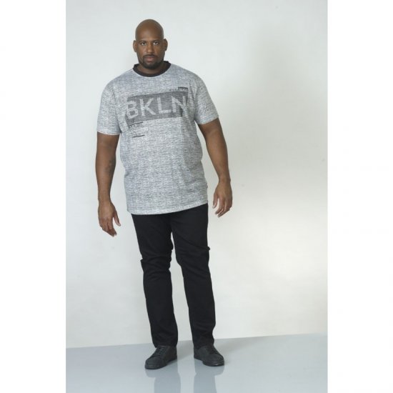 D555 NewYork Brooklyn T-shirt Black - Camisetas - Camisetas - 2XL-14XL