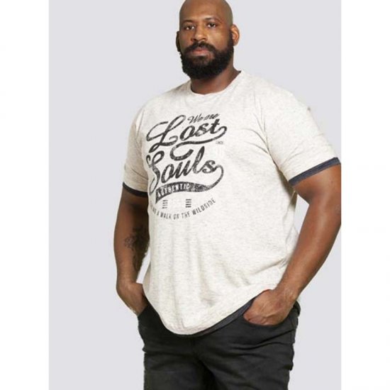 D555 Maiden T-shirt Off White - Camisetas - Camisetas - 2XL-14XL