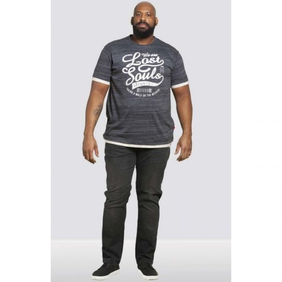 D555 Maiden T-shirt Black - Camisetas - Camisetas - 2XL-14XL