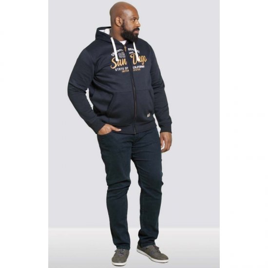 D555 Stockton Hoodie Navy - Sudaderas - Sudaderas 2XL-12XL