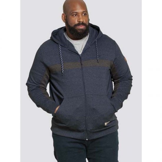 D555 Louisiana Hoodie Navy - Sudaderas - Sudaderas 2XL-12XL