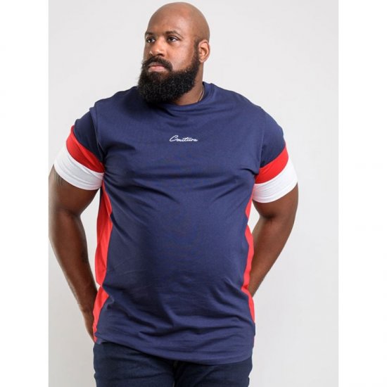 D555 Baker T-shirt Navy - Camisetas - Camisetas - 2XL-14XL