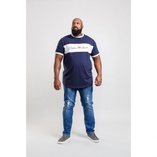 D555 Cullen T-shirt Navy - Camisetas - Camisetas - 2XL-14XL