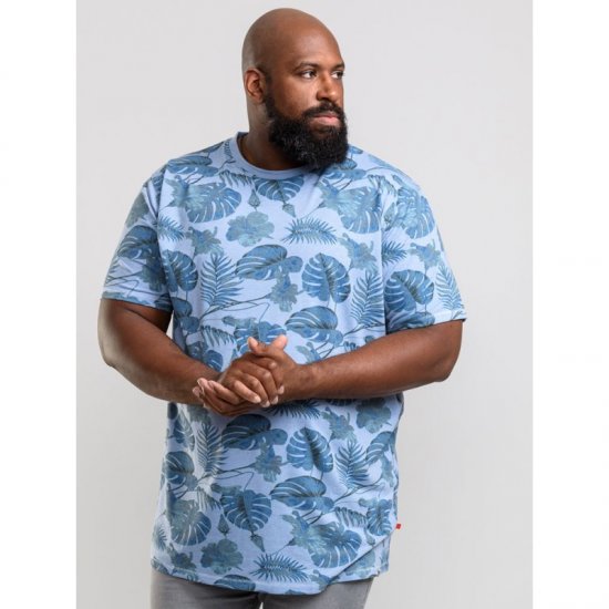 D555 Seymour T-shirt Blue - Camisetas - Camisetas - 2XL-14XL