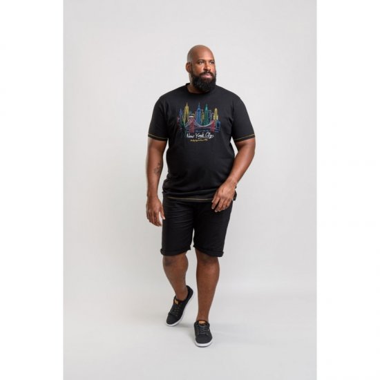 D555 Shelby T-shirt Black - Camisetas - Camisetas - 2XL-14XL