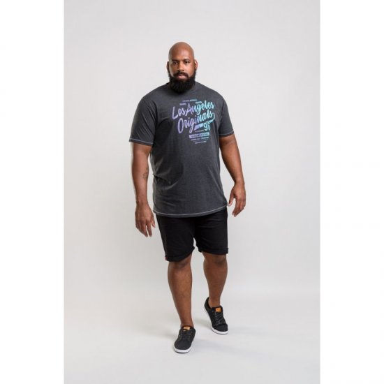 D555 Simmons T-shirt Black - Camisetas - Camisetas - 2XL-14XL