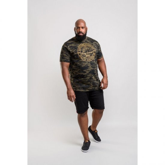 D555 Thompson T-shirt Jungle Camo - Camisetas - Camisetas - 2XL-14XL