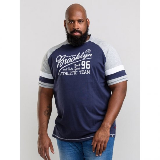 D555 Jones T-shirt Navy - Camisetas - Camisetas - 2XL-14XL