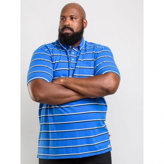 D555 Holmes Polo Blue - Polos - Polos 2XL-8XL