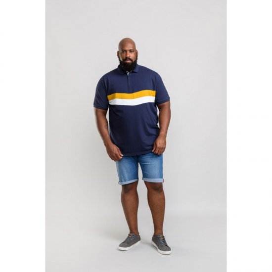 D555 Hopkins Polo Navy - Polos - Polos 2XL-8XL