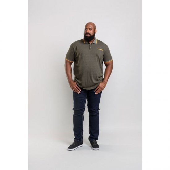 D555 Marshall Polo Khaki - Polos - Polos 2XL-8XL