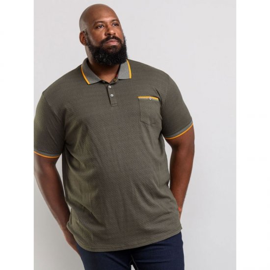 D555 Marshall Polo Khaki - Polos - Polos 2XL-8XL