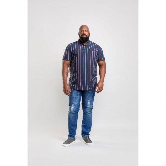 D555 Martel Polo Navy - Polos - Polos 2XL-8XL